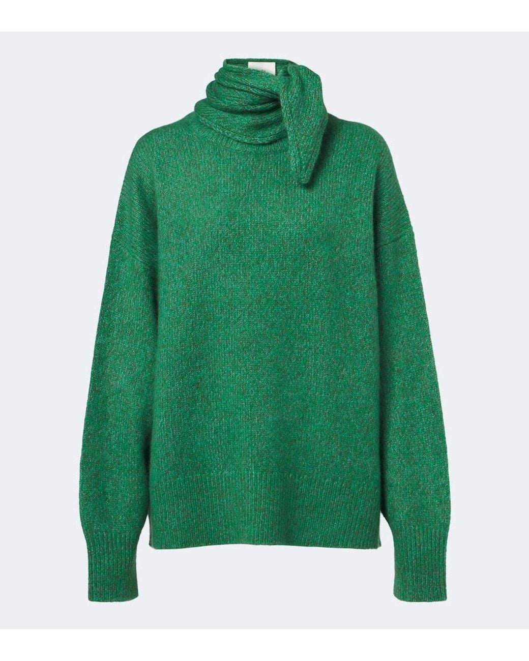 arch4 Green Pavilion Cashmere And Silk Sweater