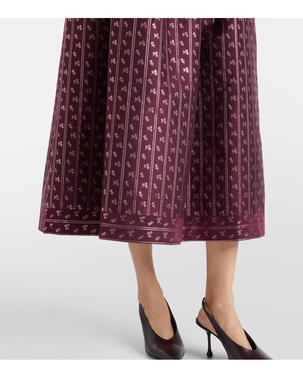 Robe Midi Apple Markarian en coloris Purple