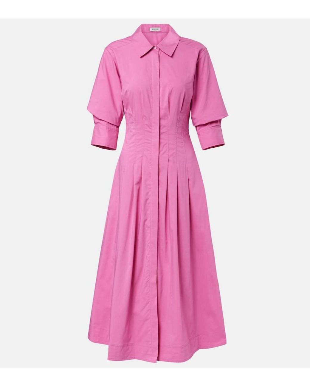 Jonathan Simkhai Pink Jazzie Midi Dress