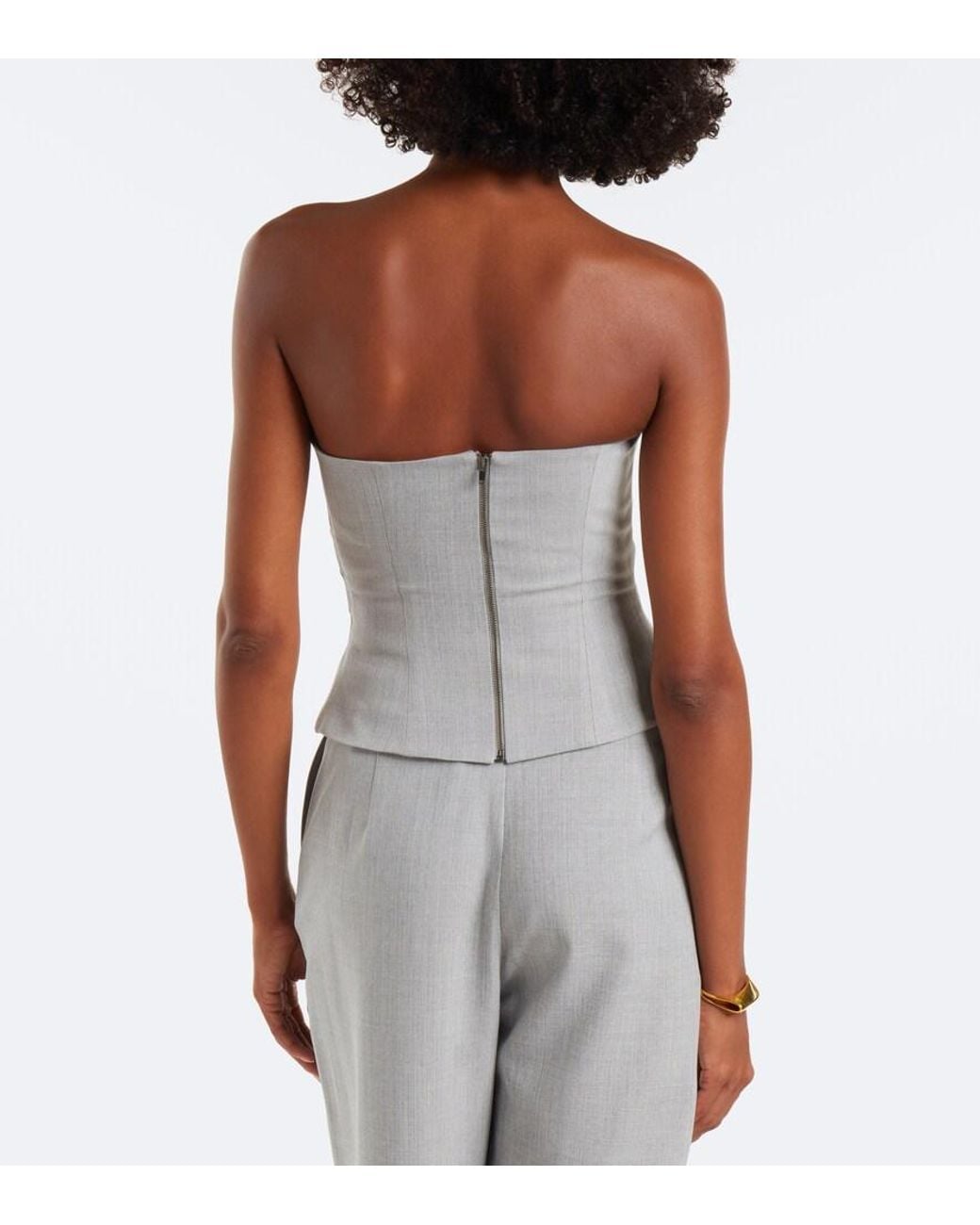 The Sei Gray Draped Corset