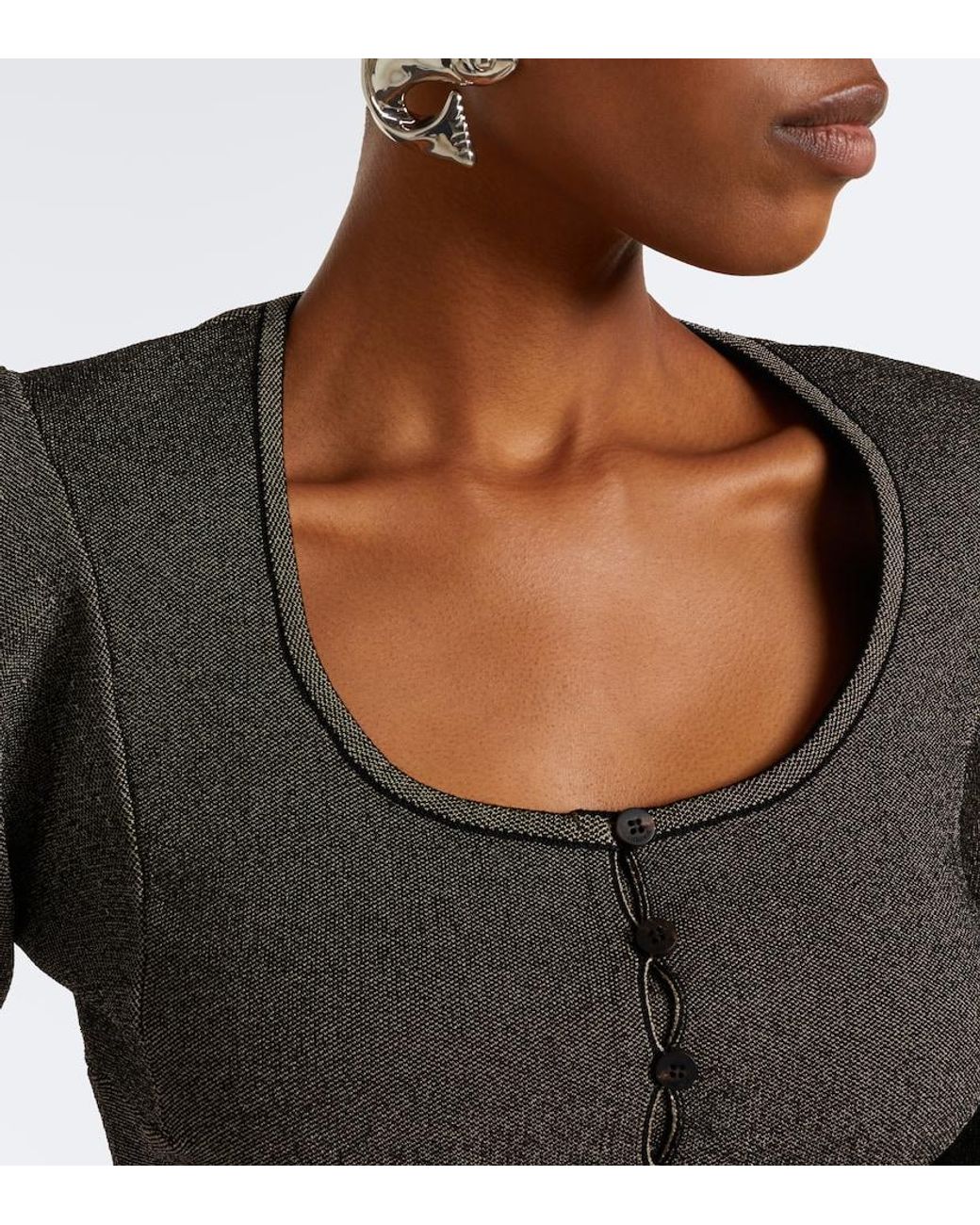 Jacquemus Gray Sera Cardigan