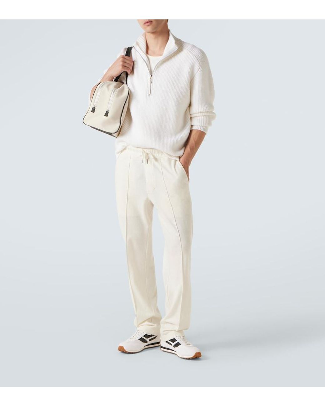 Pullover di Tom Ford in White da Uomo