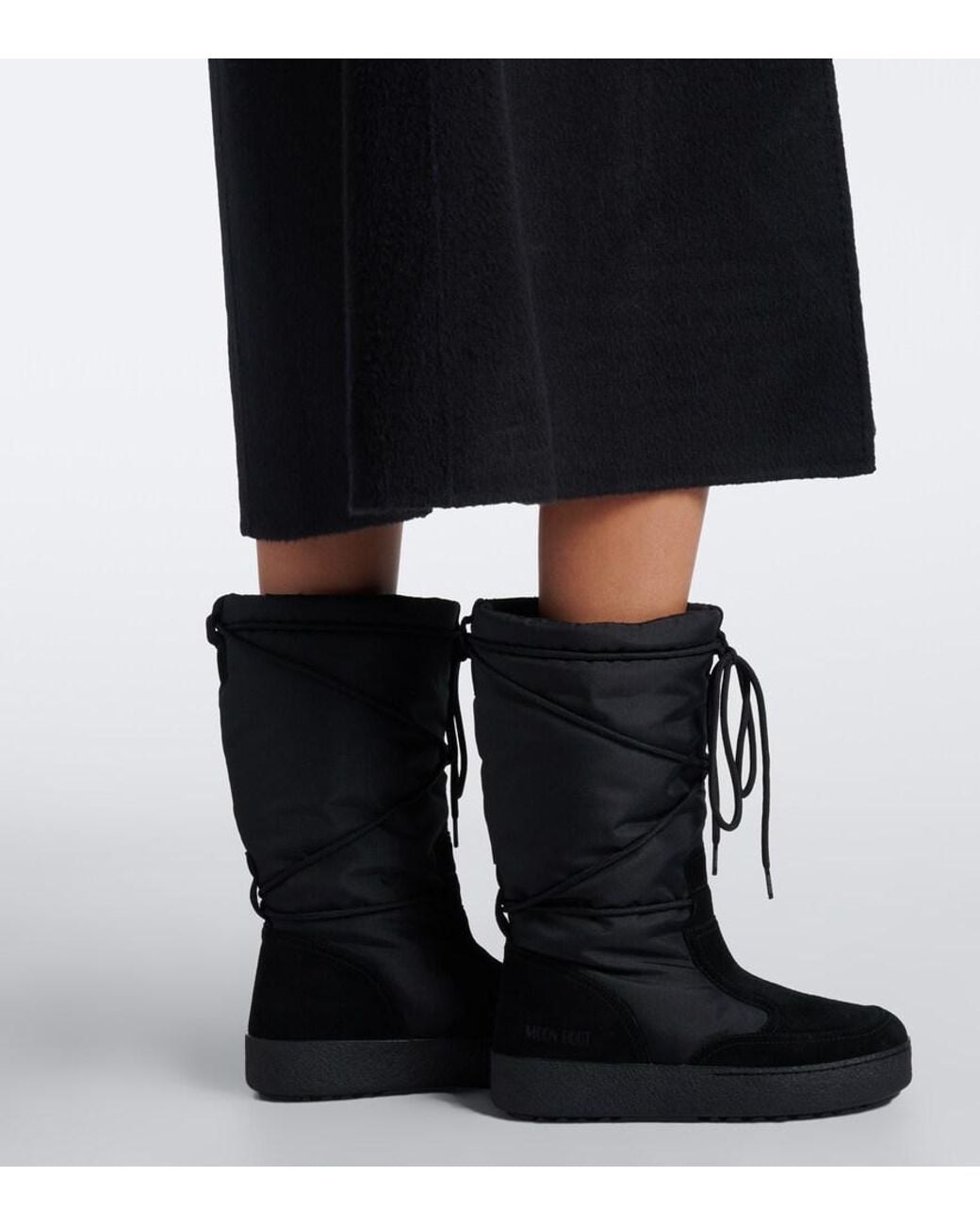 Moon Boot Black Ltrack Legacy Snow Boots