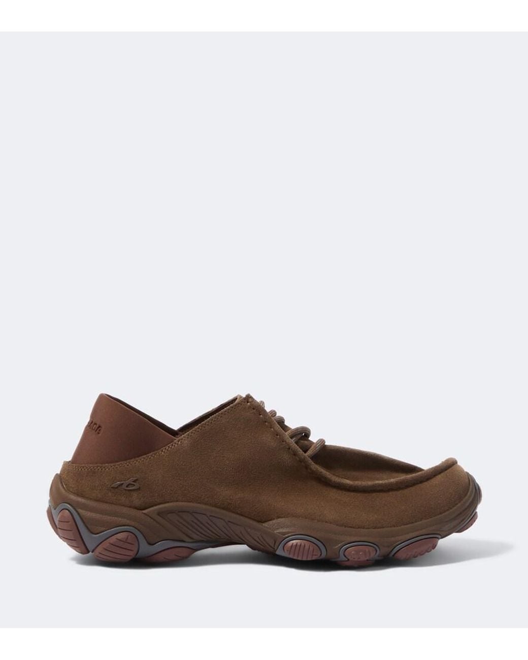 Balenciaga Brown Pace Suede Sneakers for men