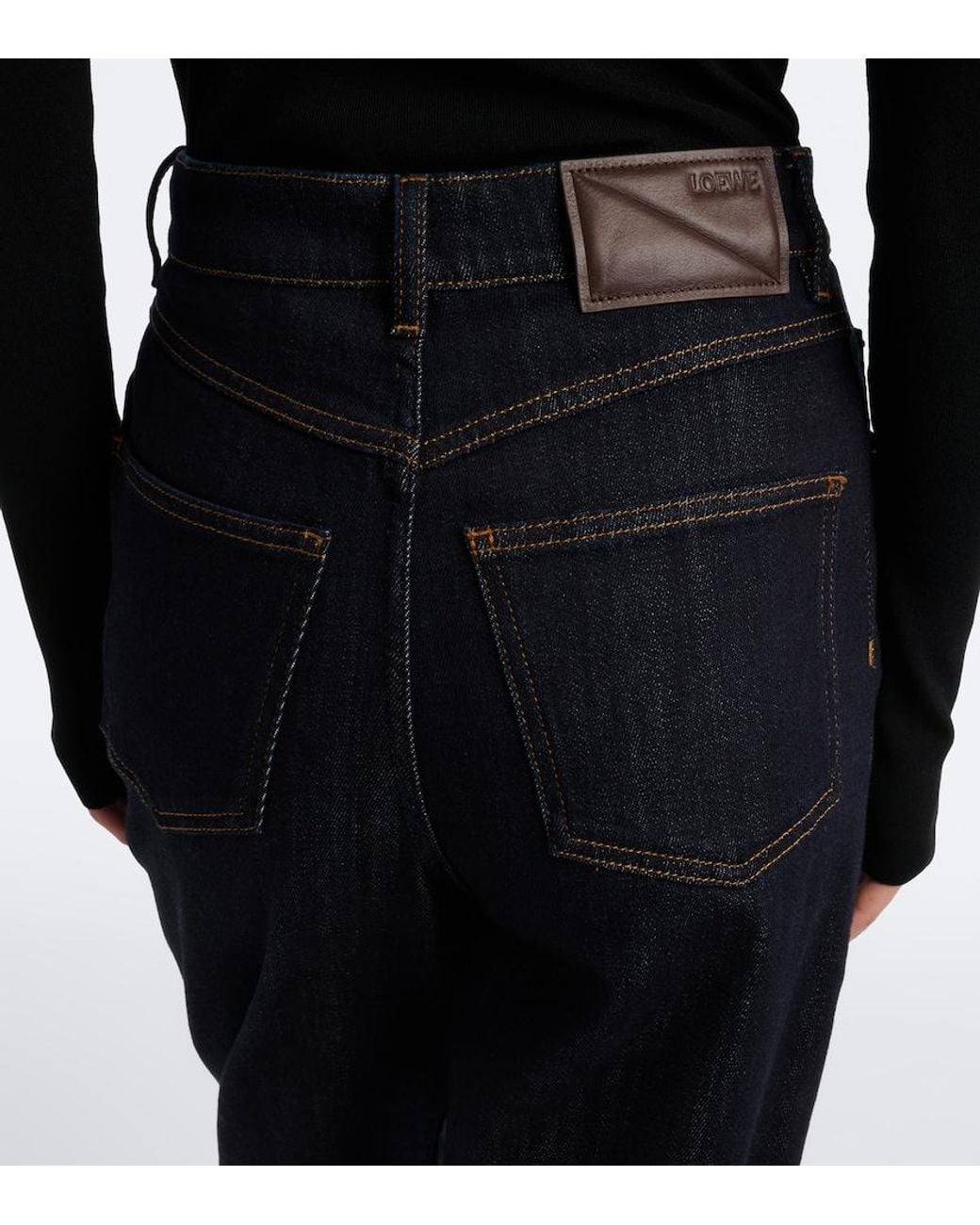Loewe Blue Double L Slim Jeans