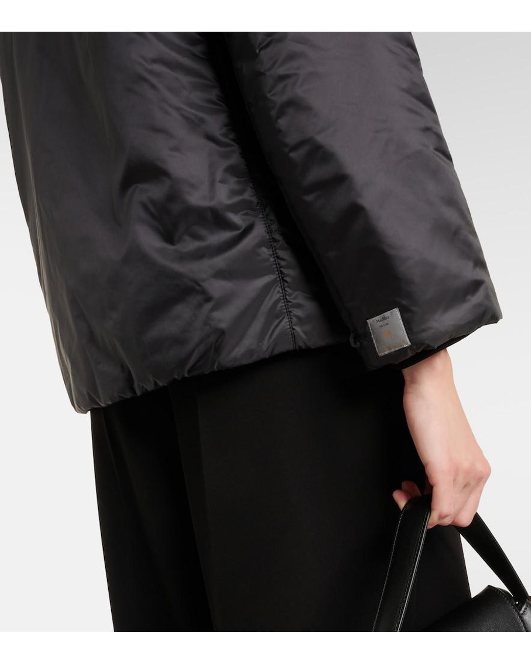 Max Mara Black The Cube Greenh Padded Jacket