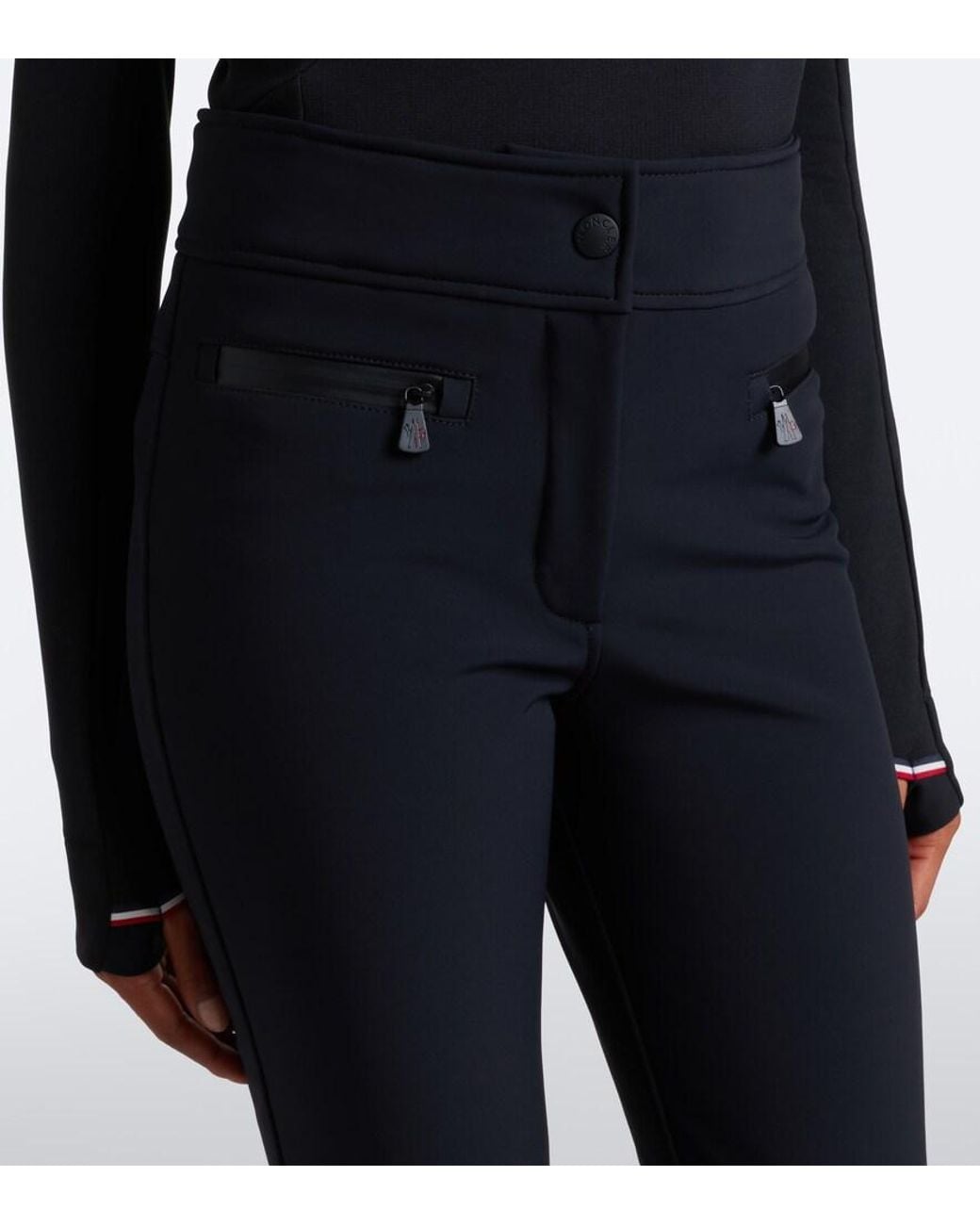 Moncler Blue Technical Ski Pants