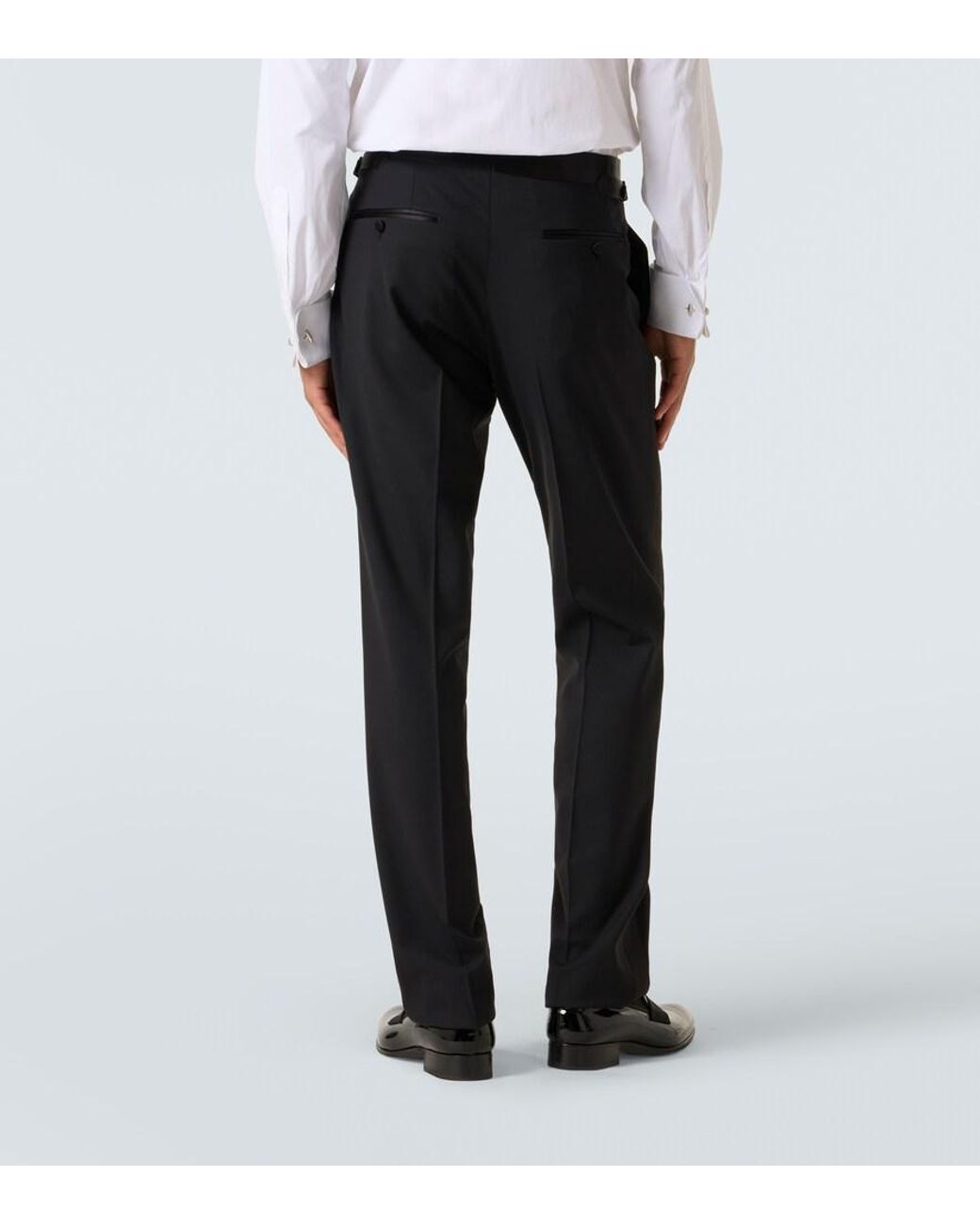 Tom Ford Black Wool-Blend Tuxedo for men