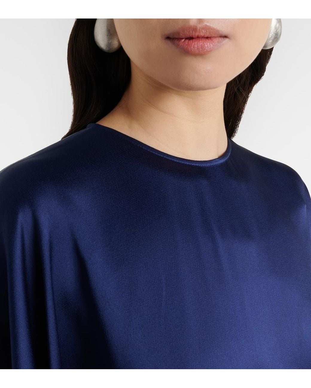 Stella McCartney Blue Embellished Gown