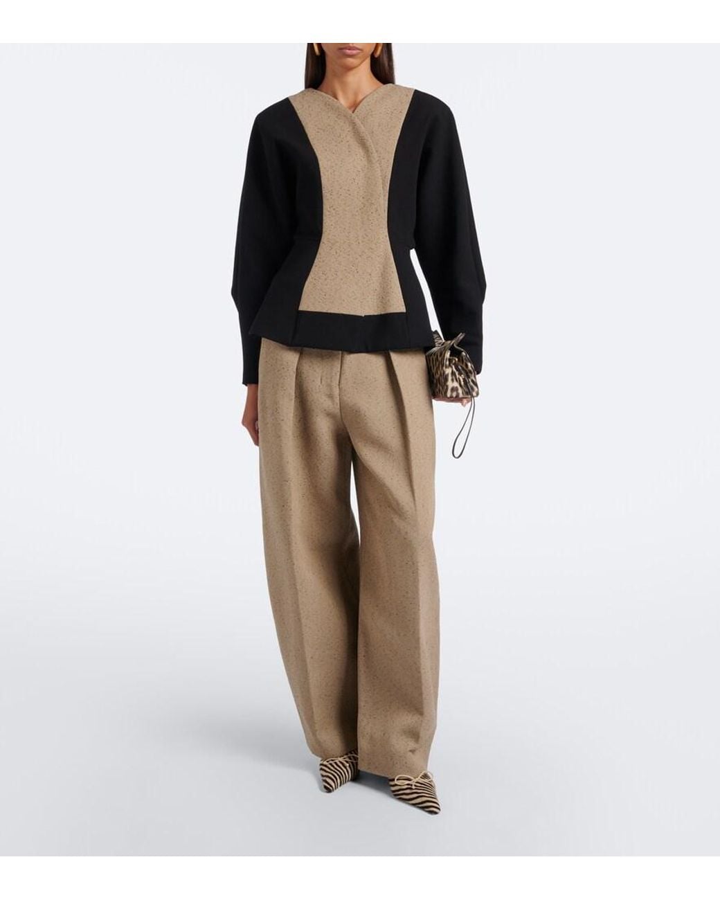Jacquemus Black Cotton And Wool-Blend Jacket