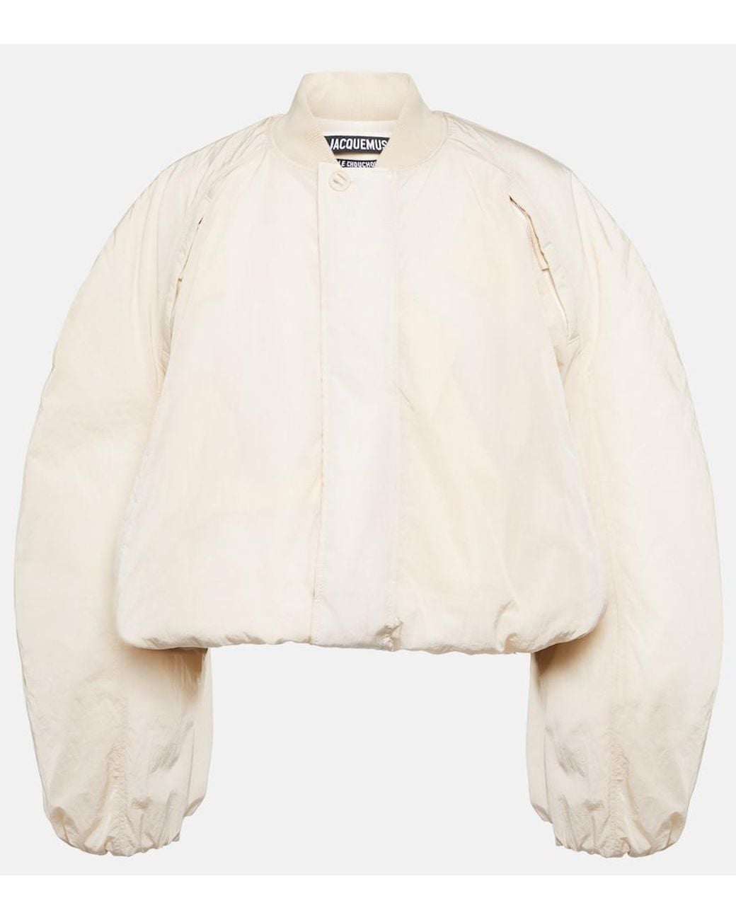 Jacquemus Natural Le Bomber Bahia Jacket