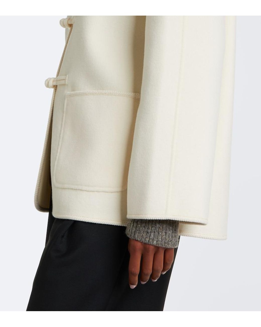 Rohe Natural Marie Wool Jacket