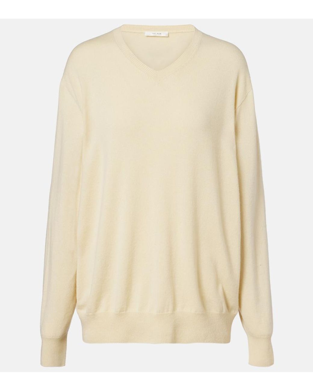 The Row Natural Migeia Cashmere Sweater