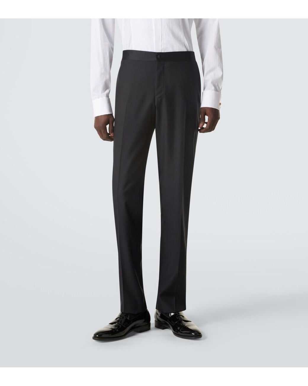 Canali Black Wool Tuxedo for men