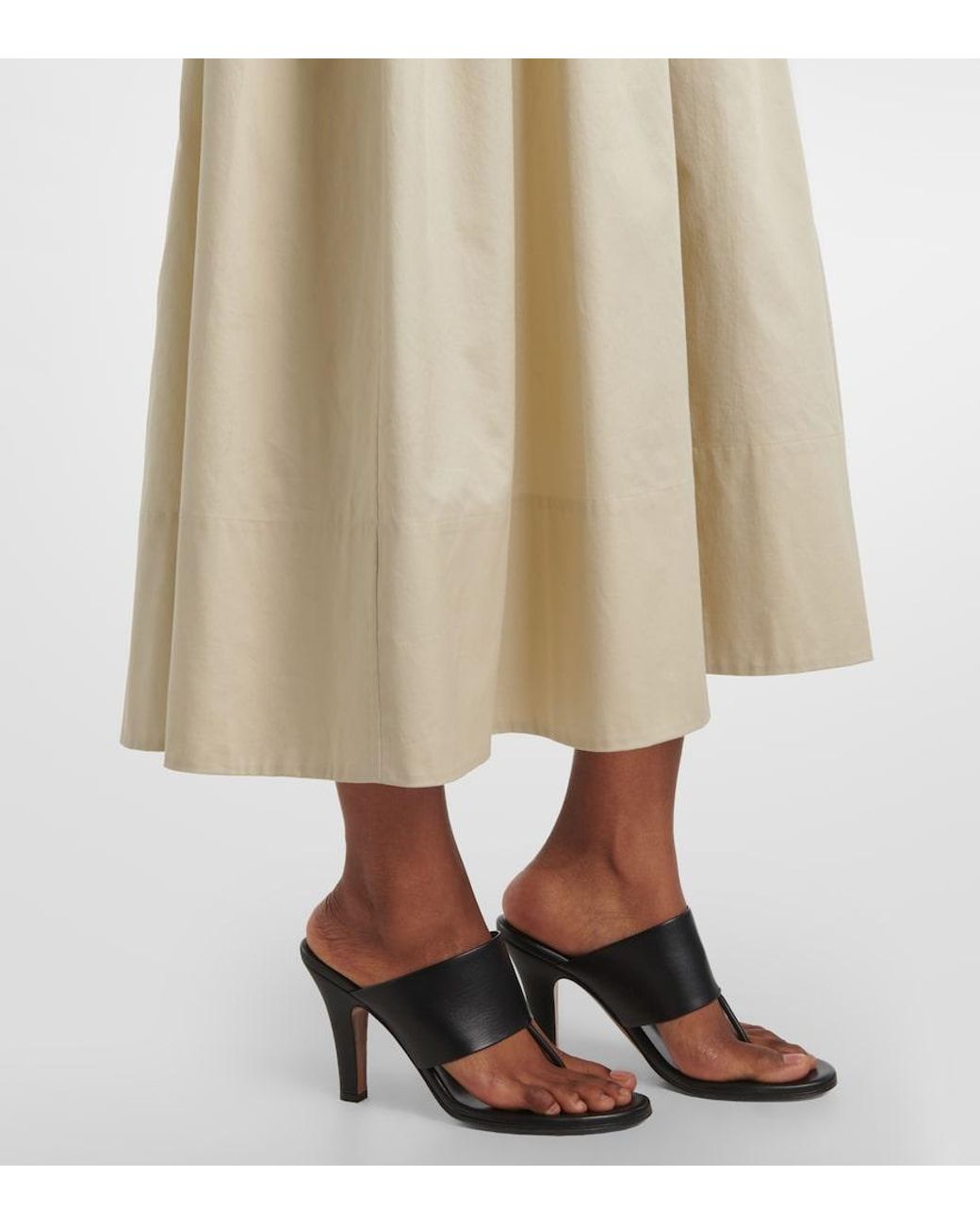 Joseph Natural Cotton Midi Dress