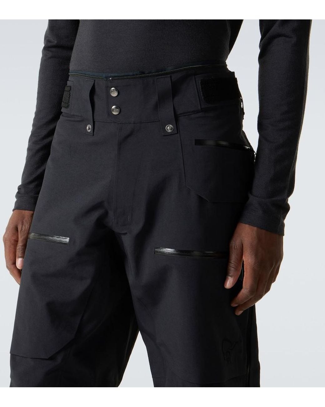 Norrona Blue Lofoten Ski Pants for men