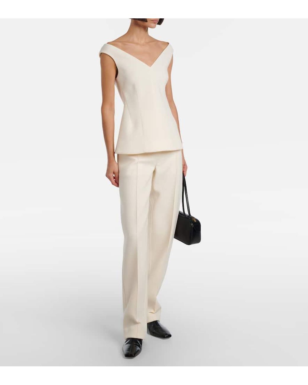 Proenza Schouler White Mariam Scuba Top
