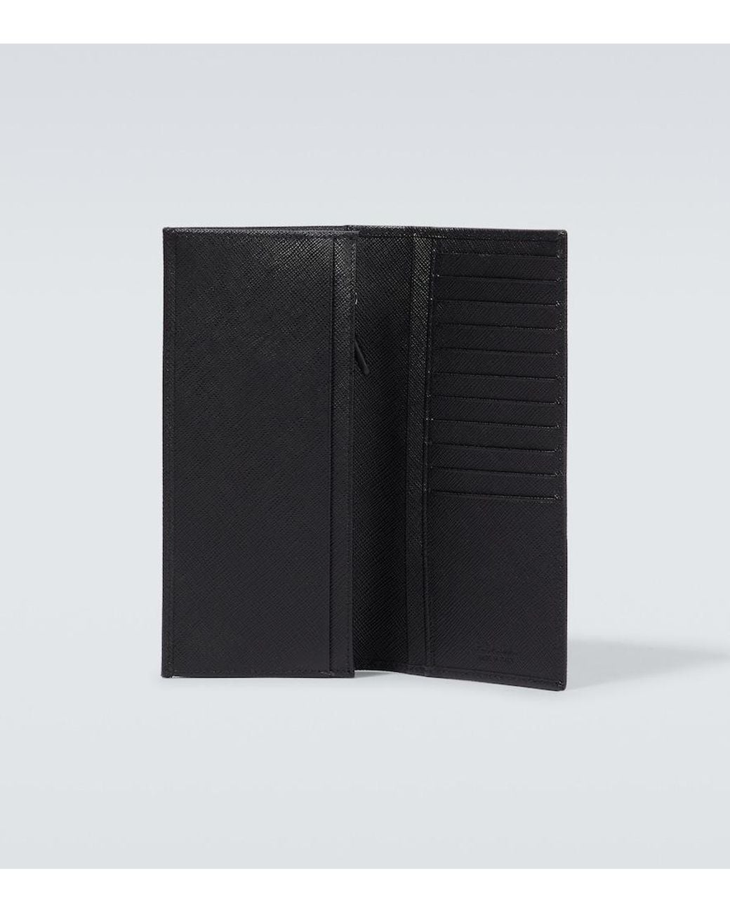 Prada Black Saffiano Leather Wallet for men