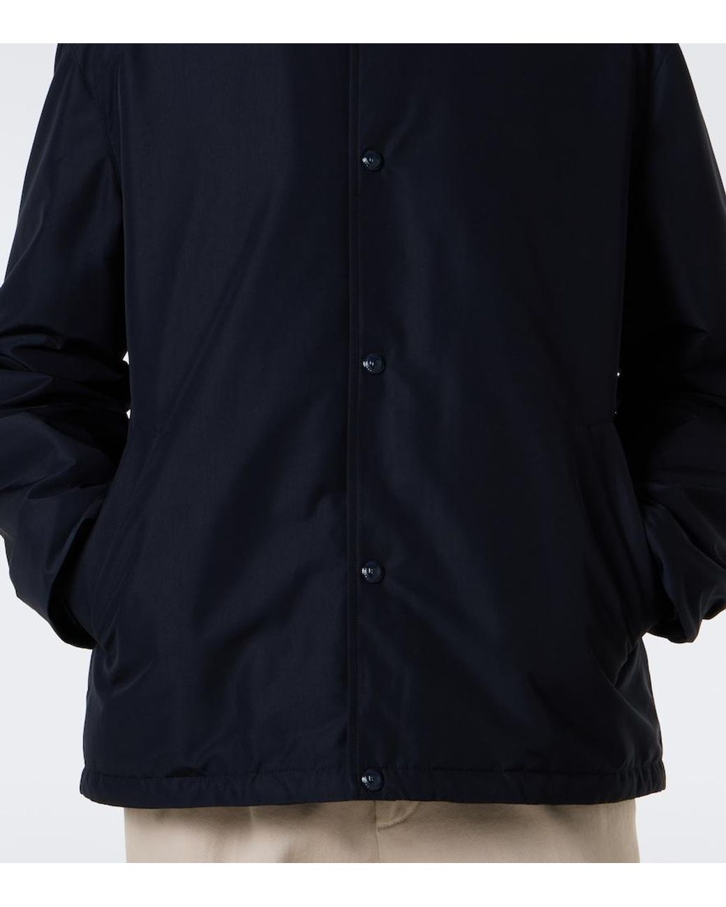 Ralph Lauren Blue Wool-Lined Jacket for men