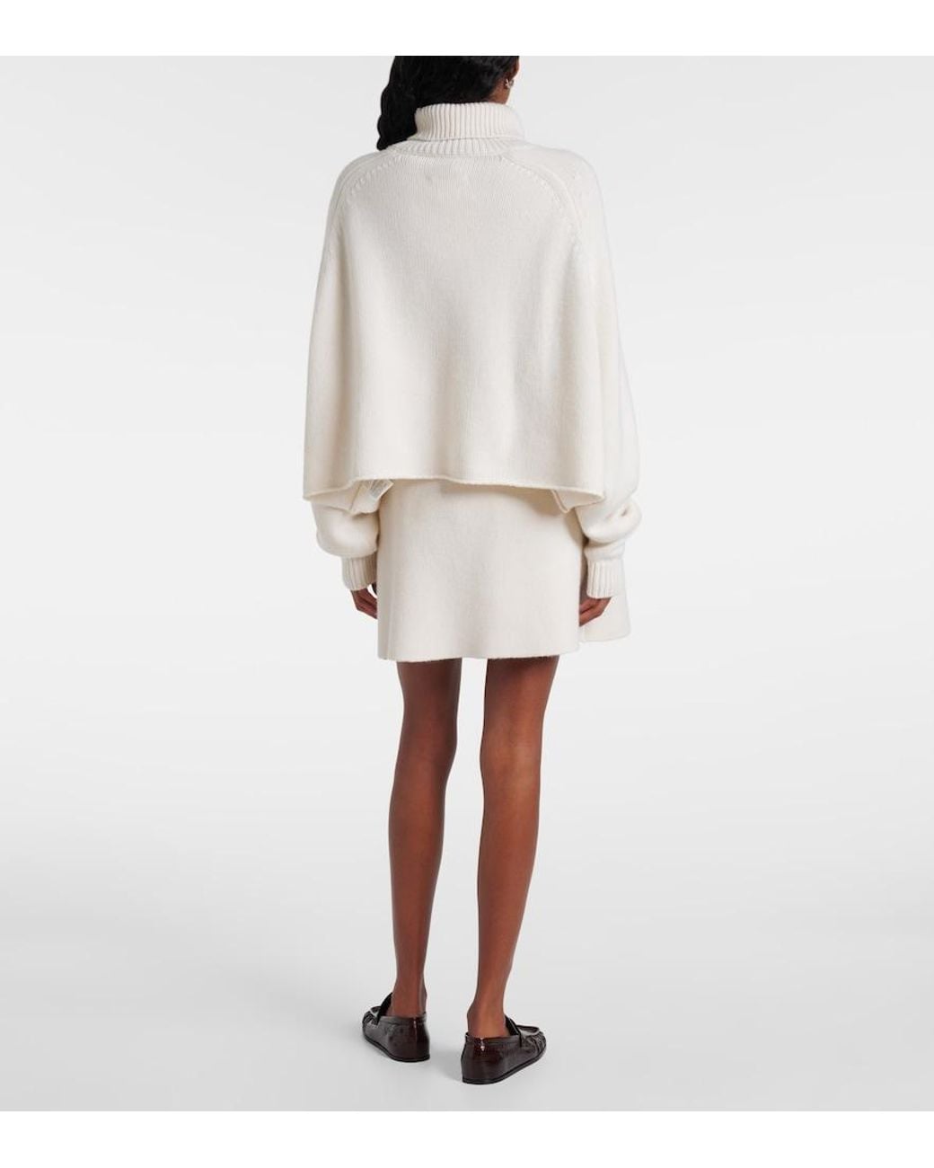 Lisa Yang White Cathie Cashmere Sweater