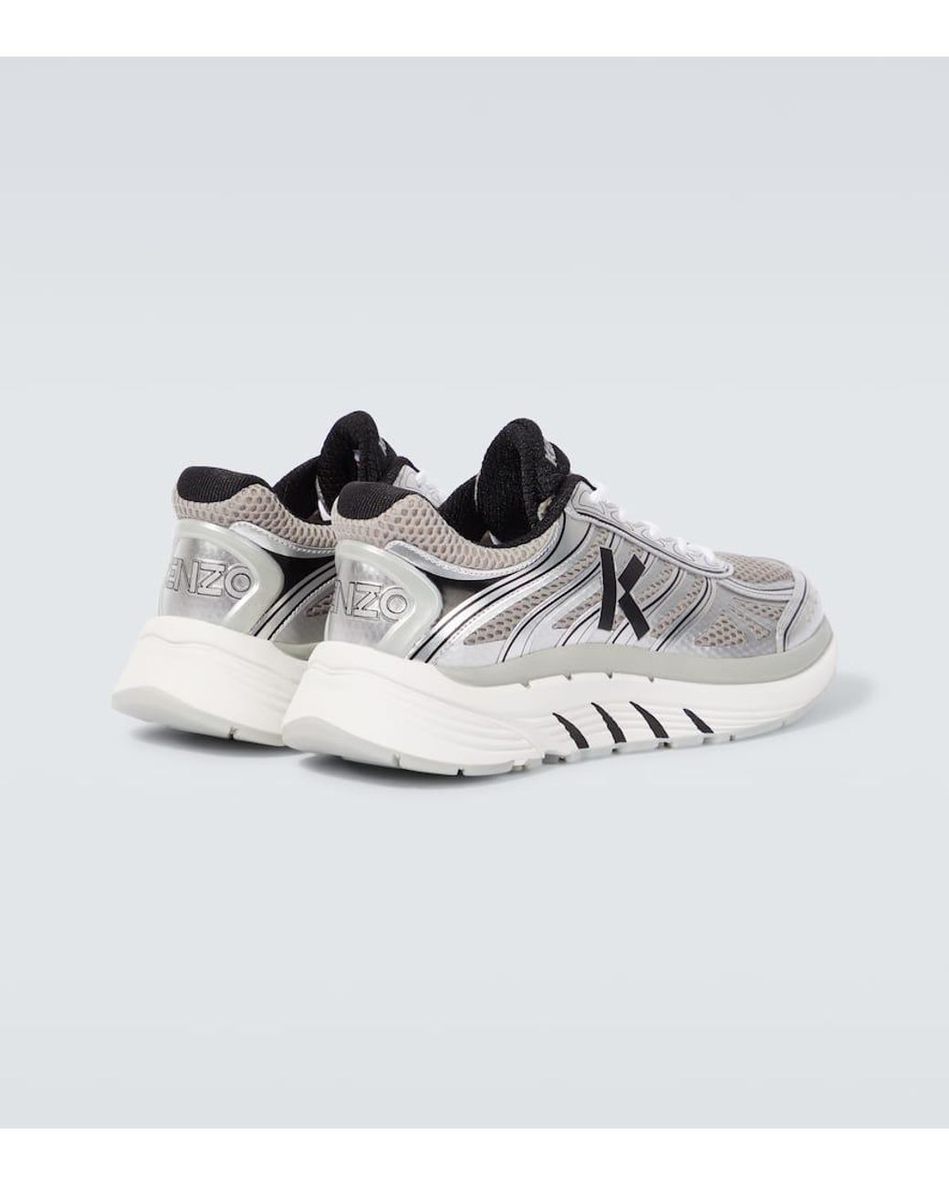 KENZO Metallic Pace Mesh Sneakers for men