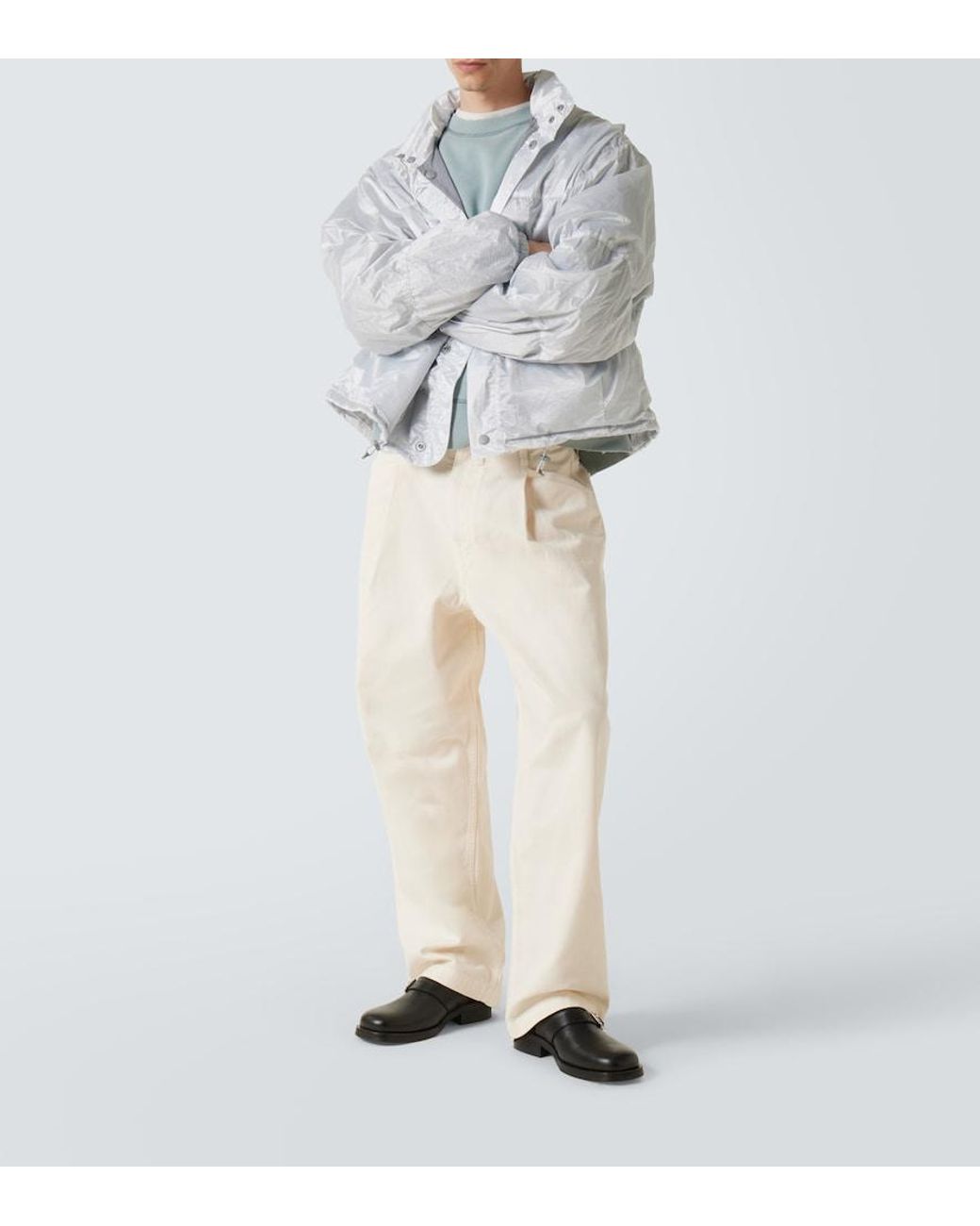 Our Legacy Gray Exhale Technical Ripstop Jacket for men