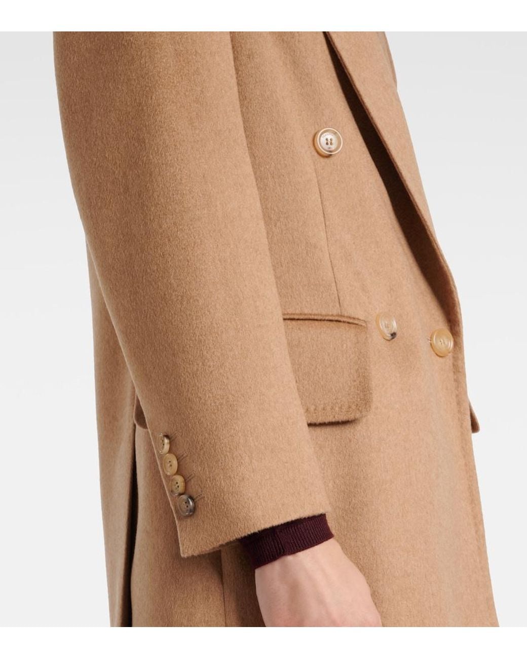 Max Mara Brown Olimpia Camel Hair Blazer