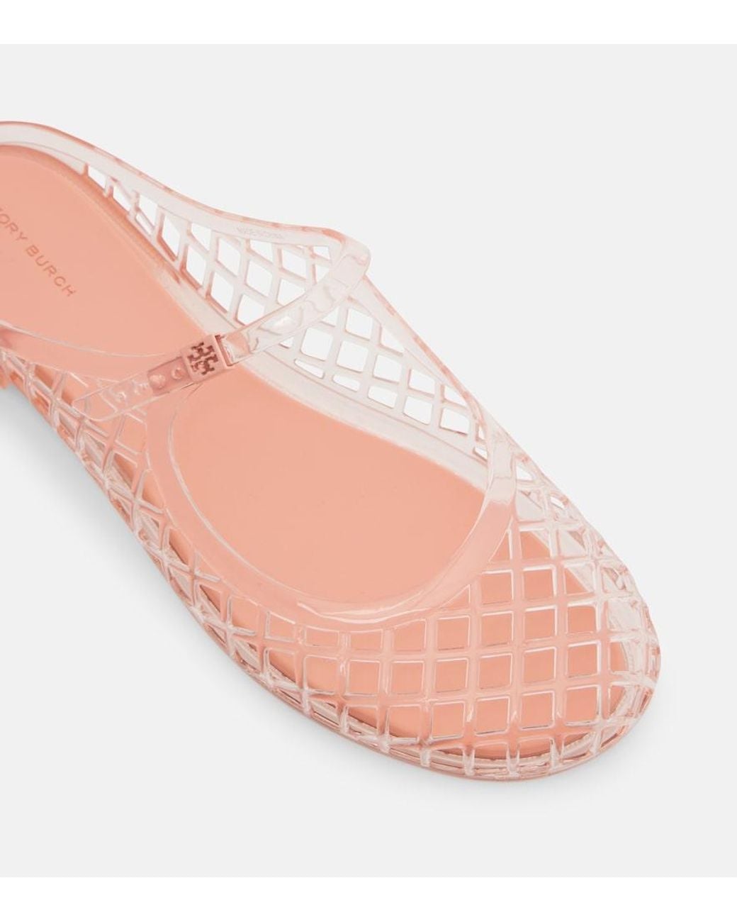 Tory Burch Pink Mellow Mary Jane Mules