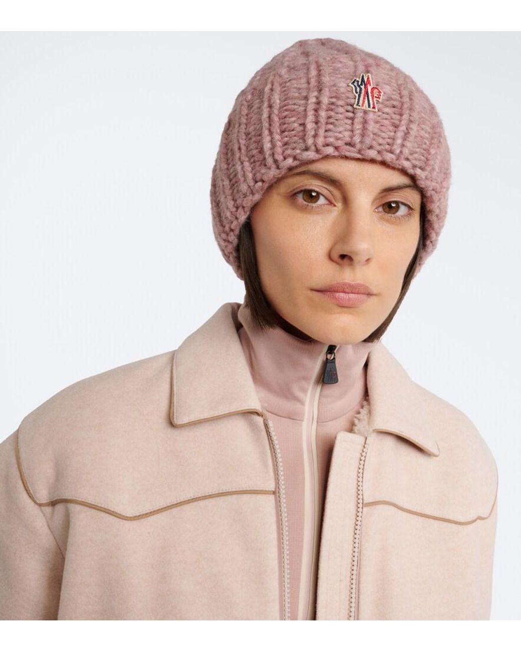 Berretto di Moncler in Red