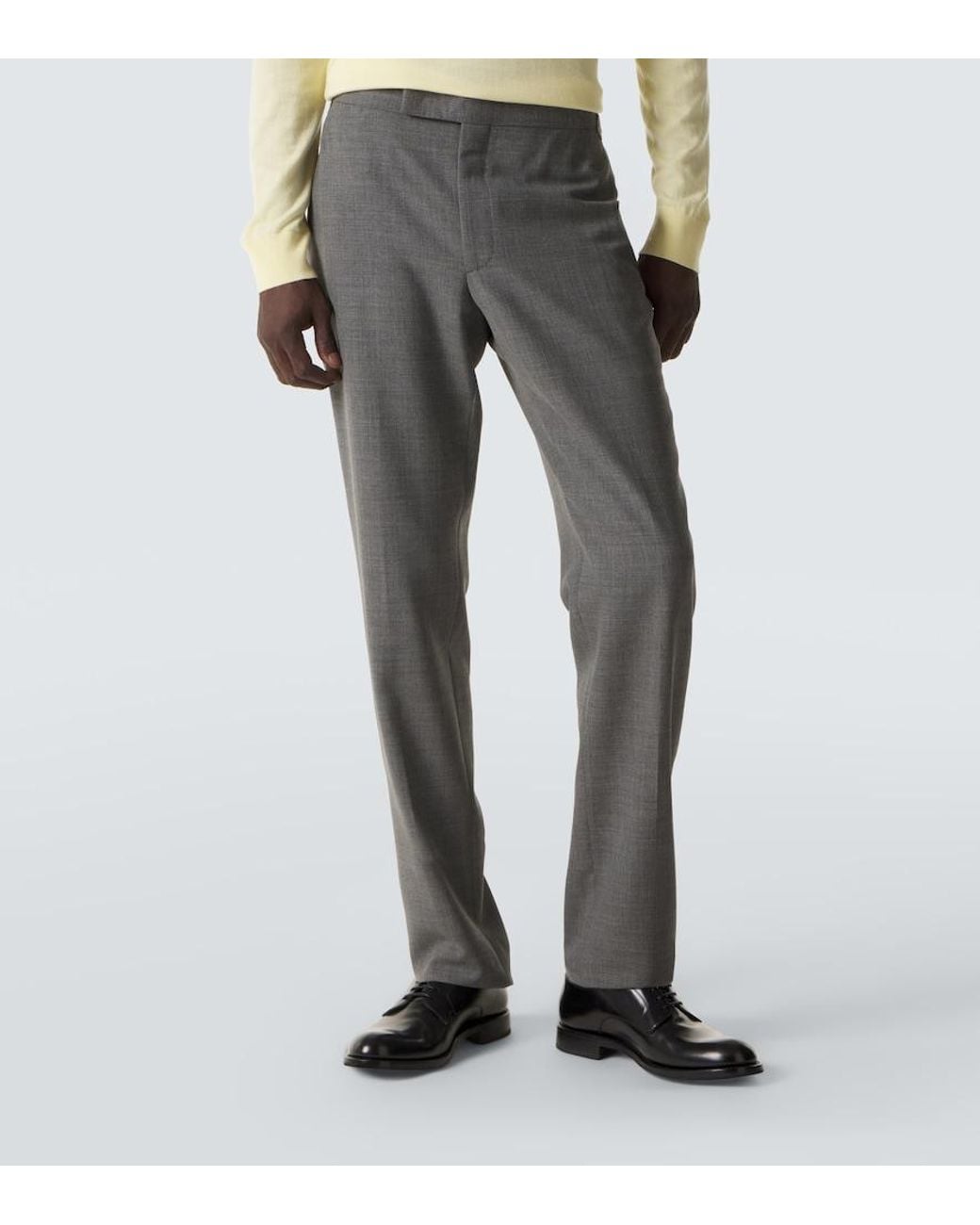 Thom Sweeney Gray Wool Suit for men