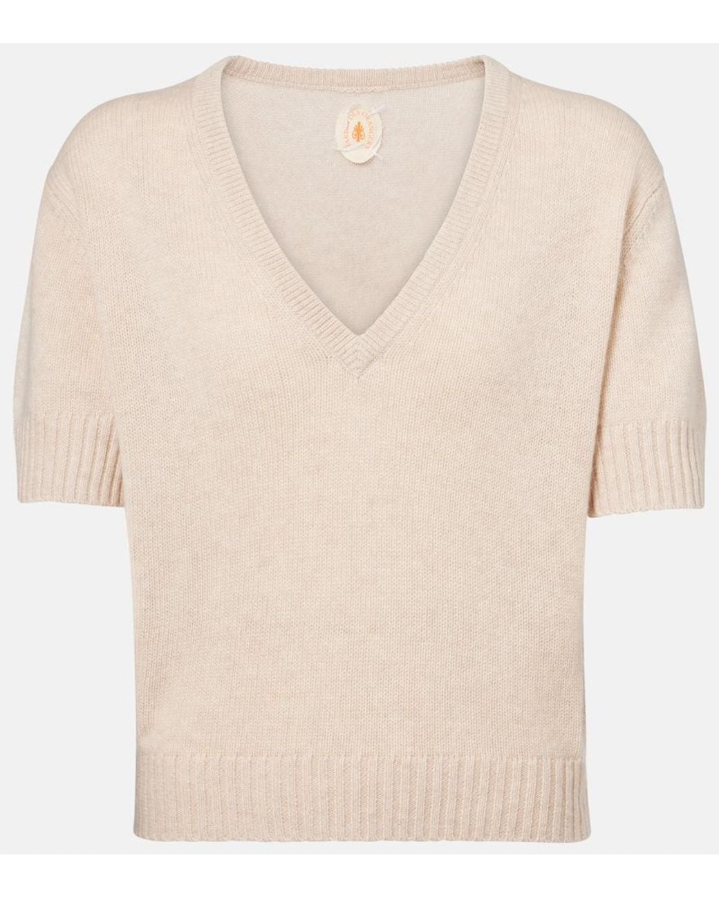Jardin Des Orangers Natural Cashmere Top