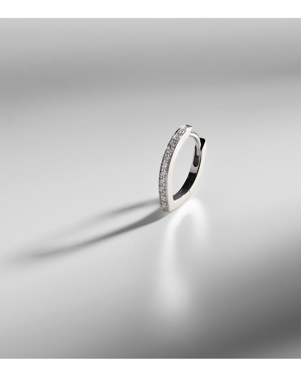 Repossi White Antifer 18Kt Earring With Diamonds