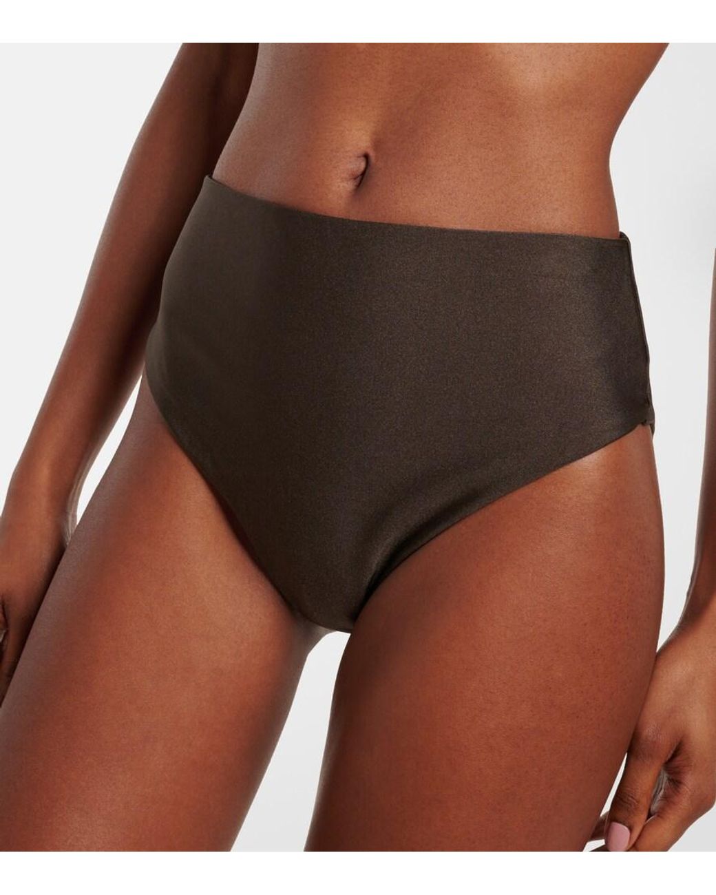 Jonathan Simkhai Brown Gracie Bikini Bottoms
