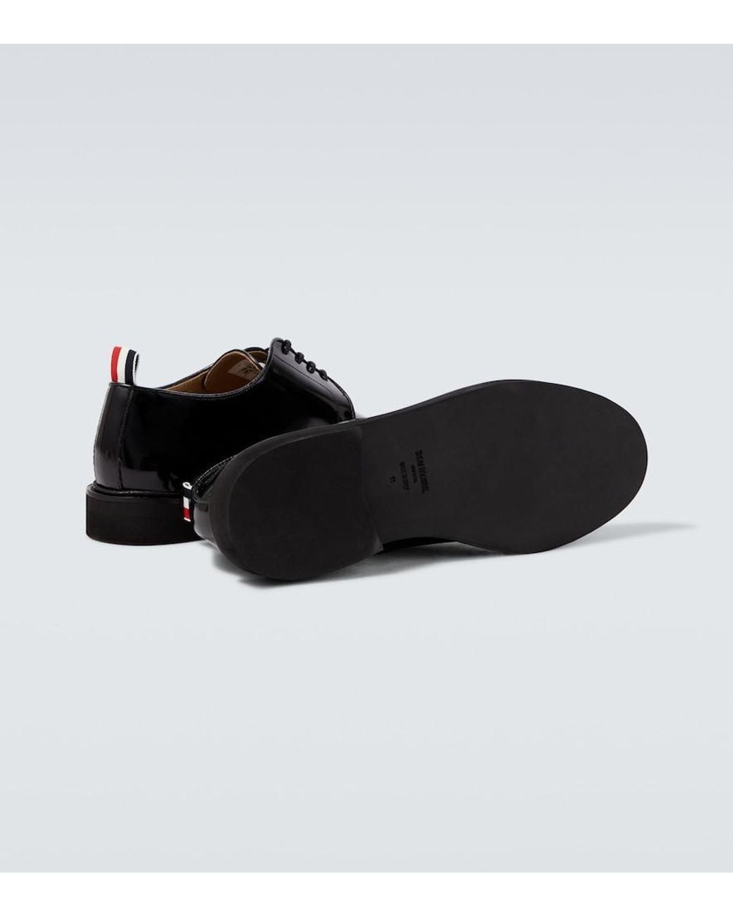 Stringate Derby di Thom Browne in Black da Uomo