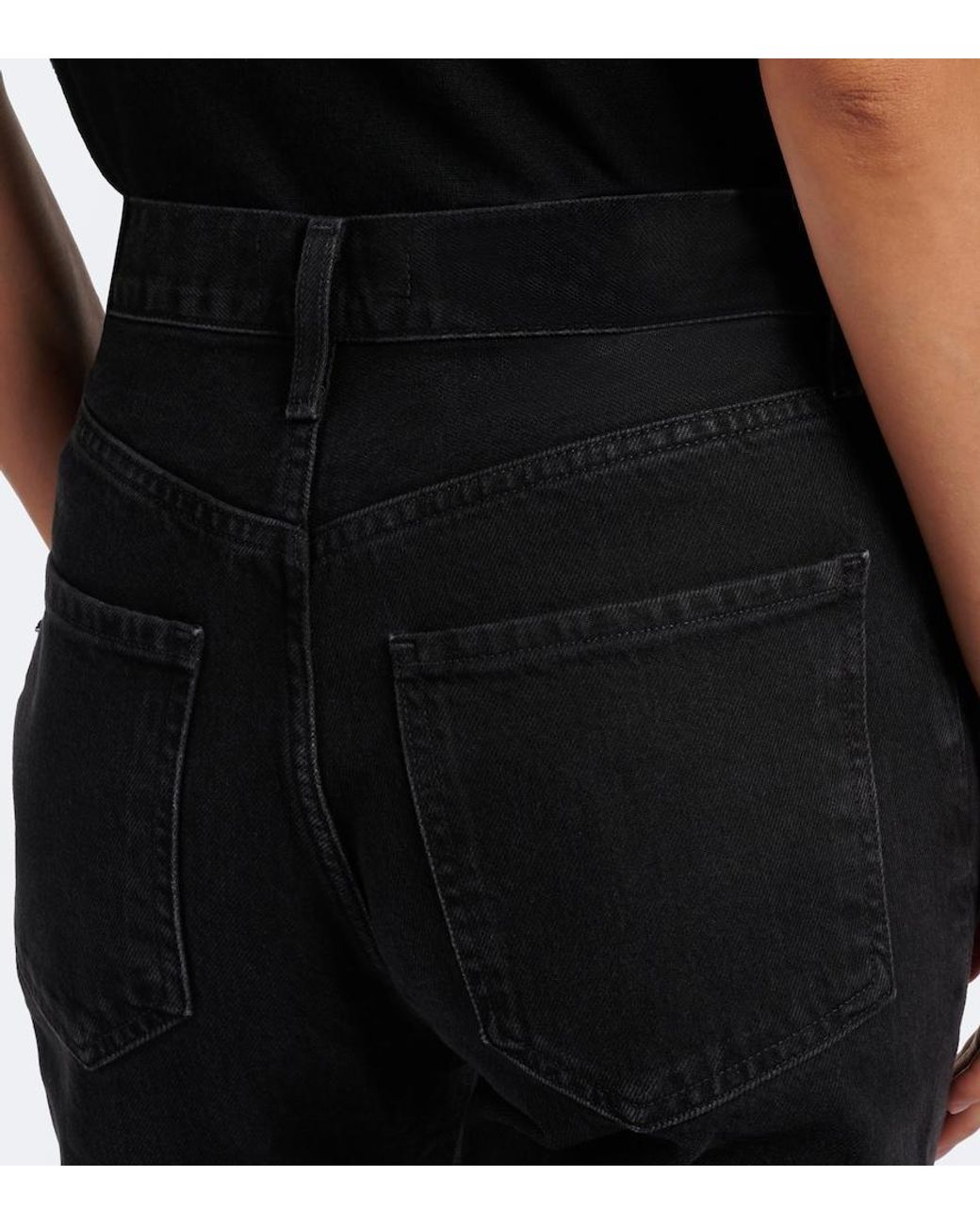 Agolde Black Slim Jeans