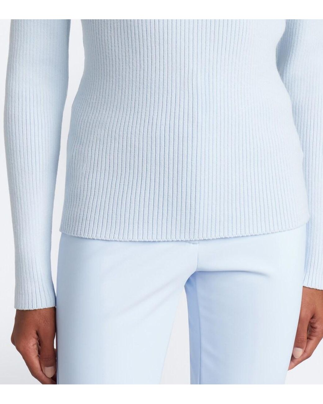 Fusalp White Andromede B Chevron Ski Top