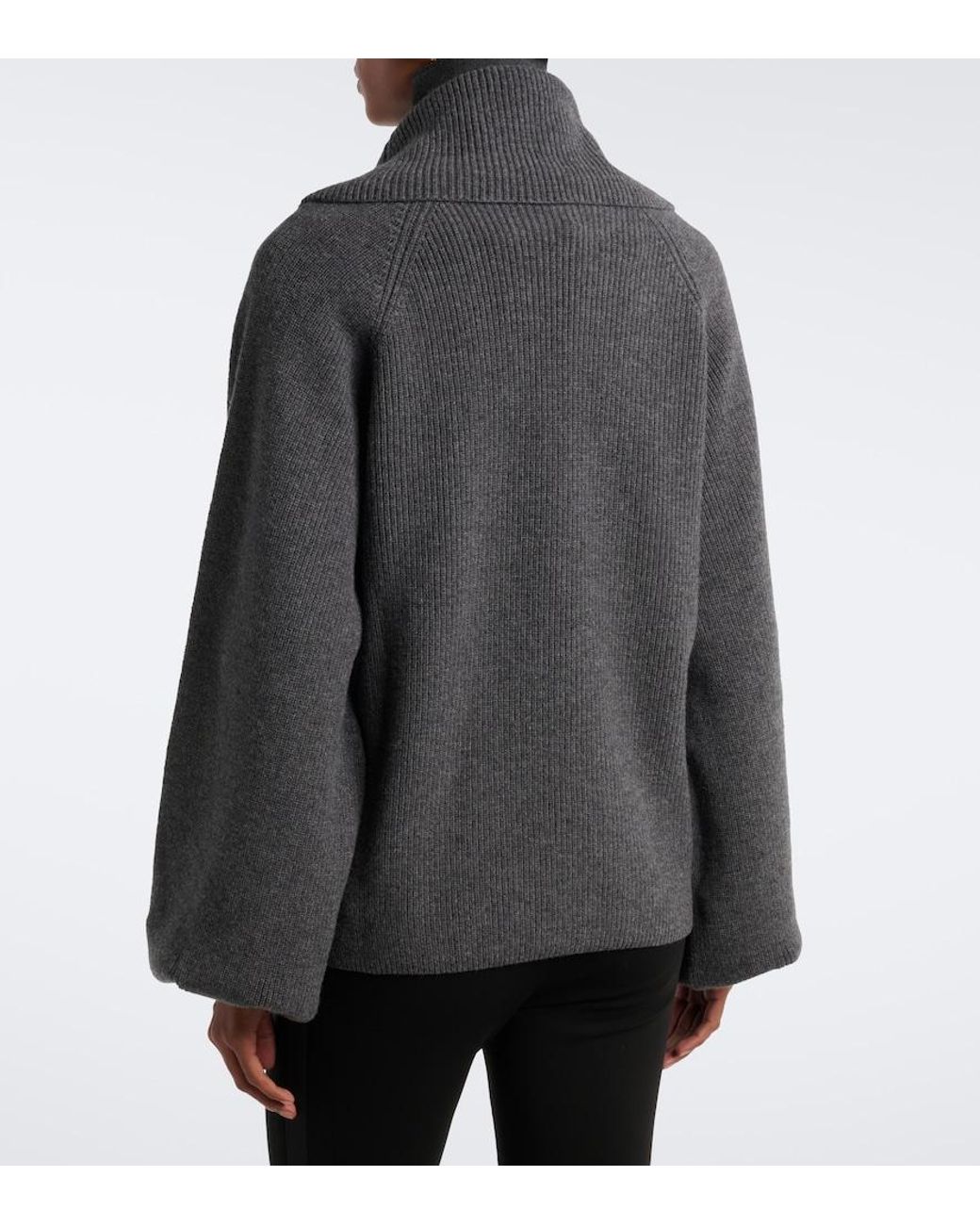 Dolce & Gabbana Black Embellished Virgin Wool Cardigan
