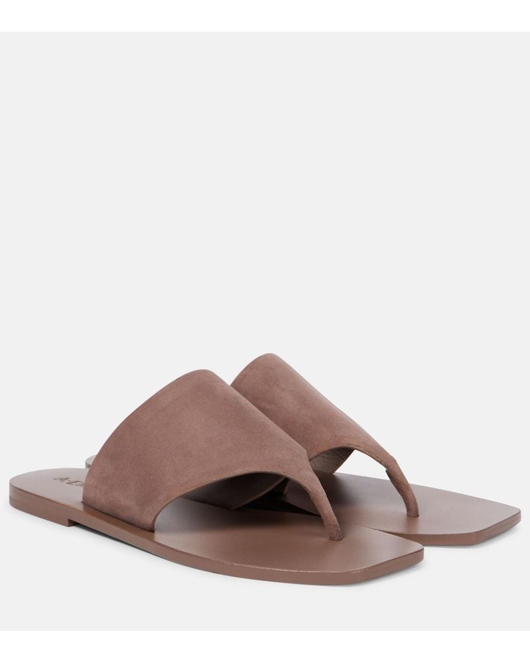 A.Emery Brown Paton Suede Slides