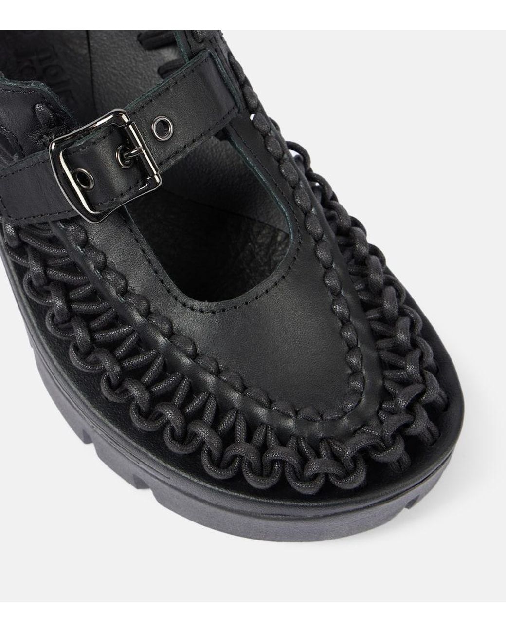 【極美品】noir kei ninomiya KEEN メリージェーン　サンダル ノワール ケイ ニノミヤ×キーン「ユニーク」をアレンジした