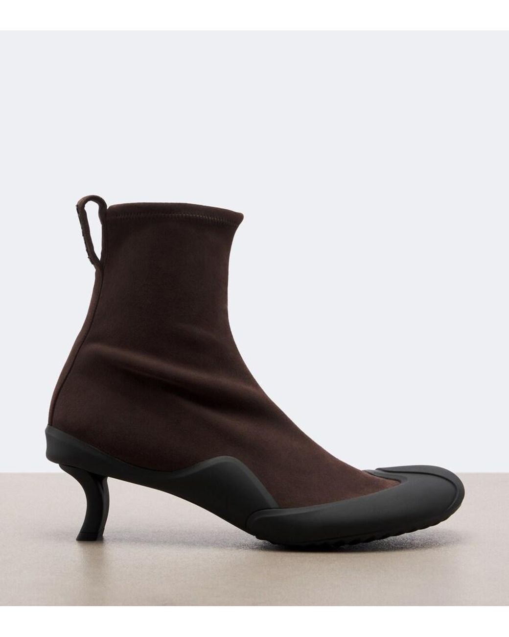 Loewe Brown Dive Suede Ankle Boots