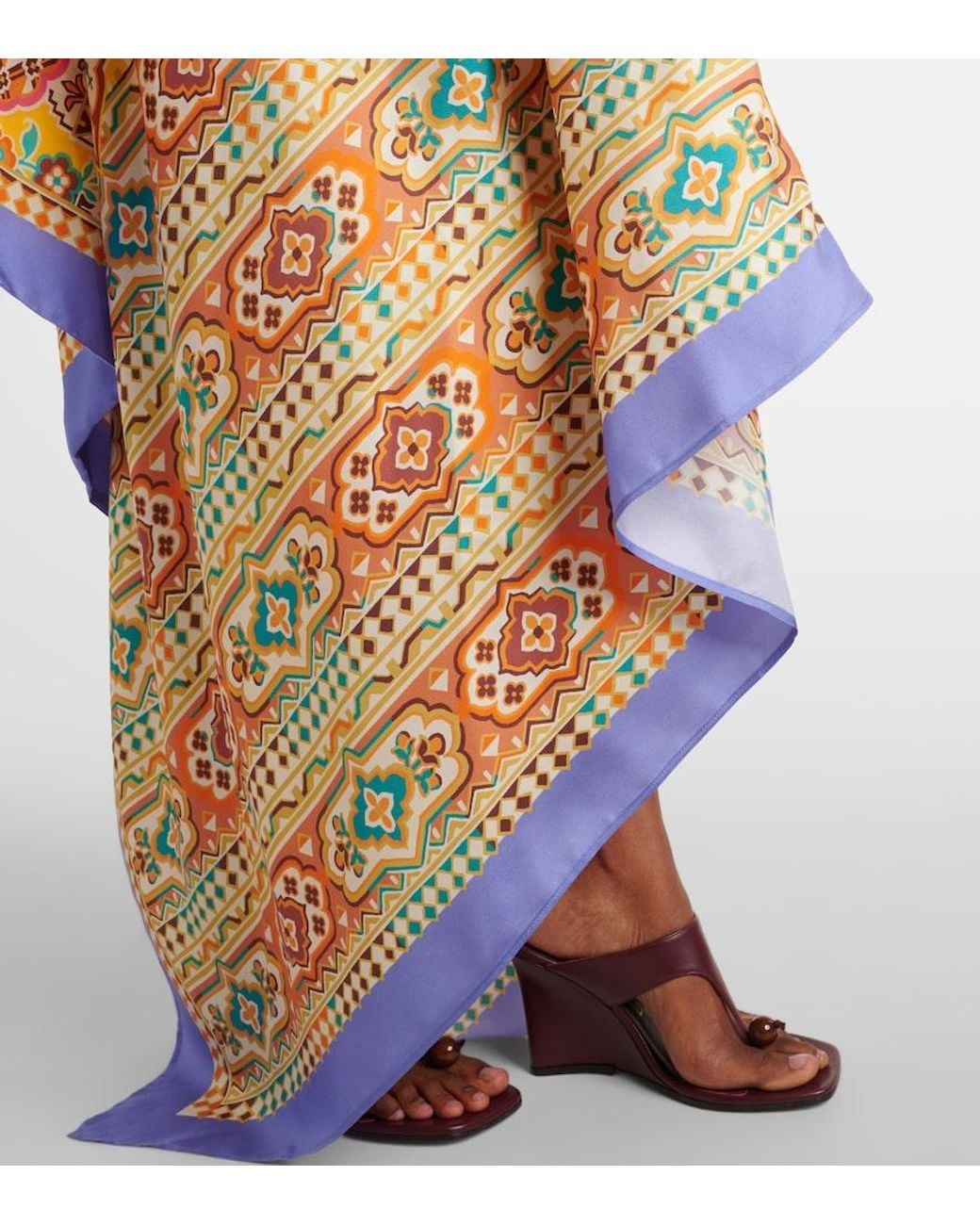 Abito Midi di Etro in Metallic