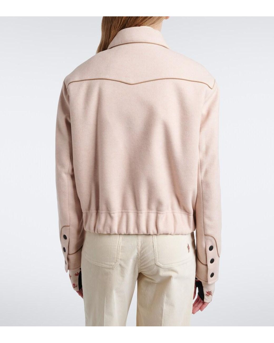 Moncler Pink Blouson Jacket
