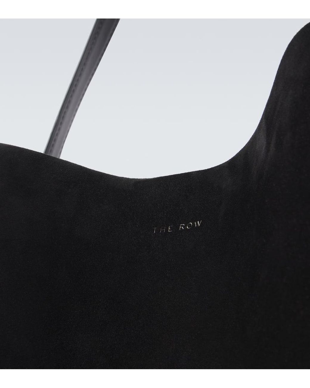 The Row Tote Bag N/S Parke Large Aus Veloursleder in Black für Herren