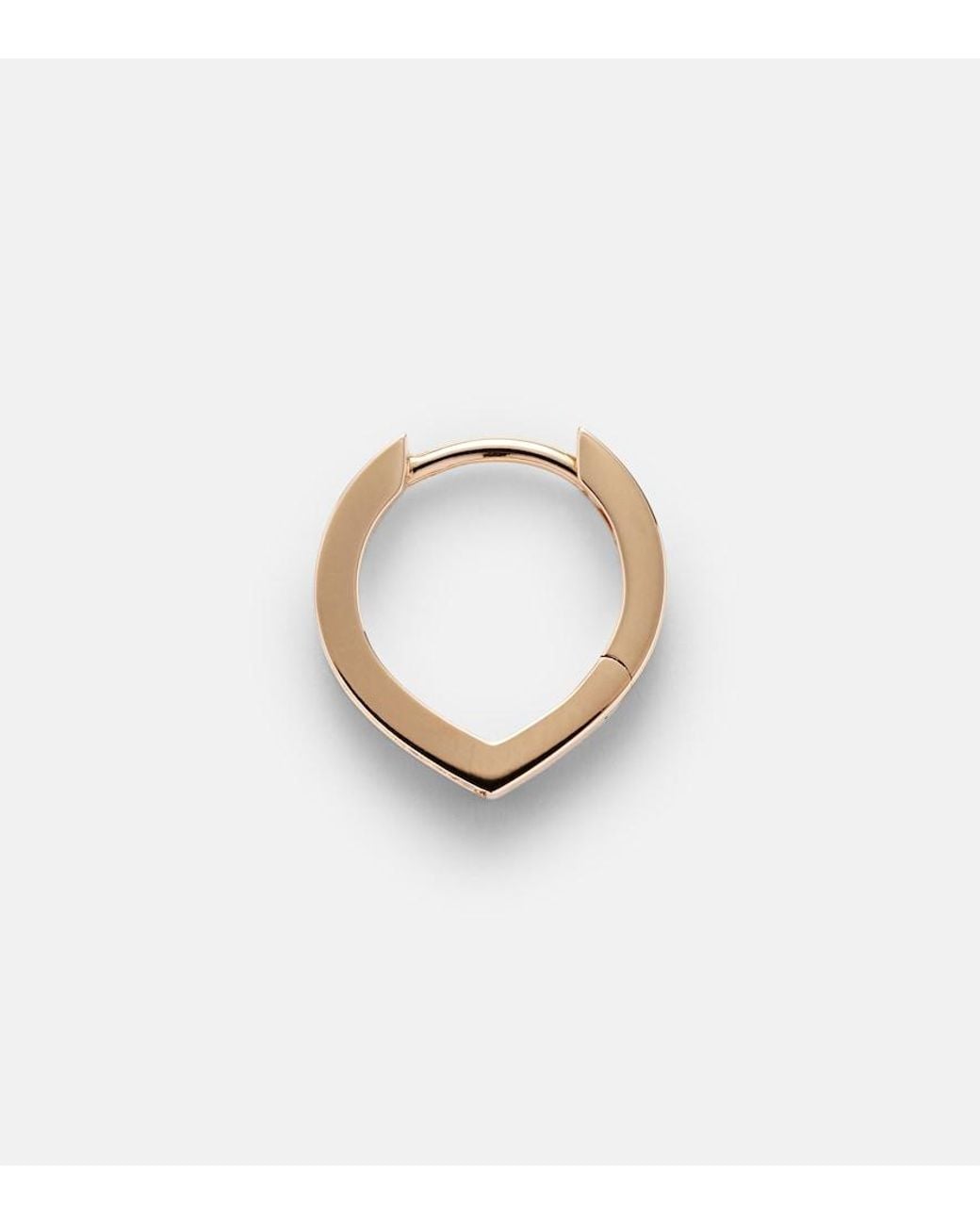 Repossi White Antifer 18Kt Rose Single Earring With Diamonds