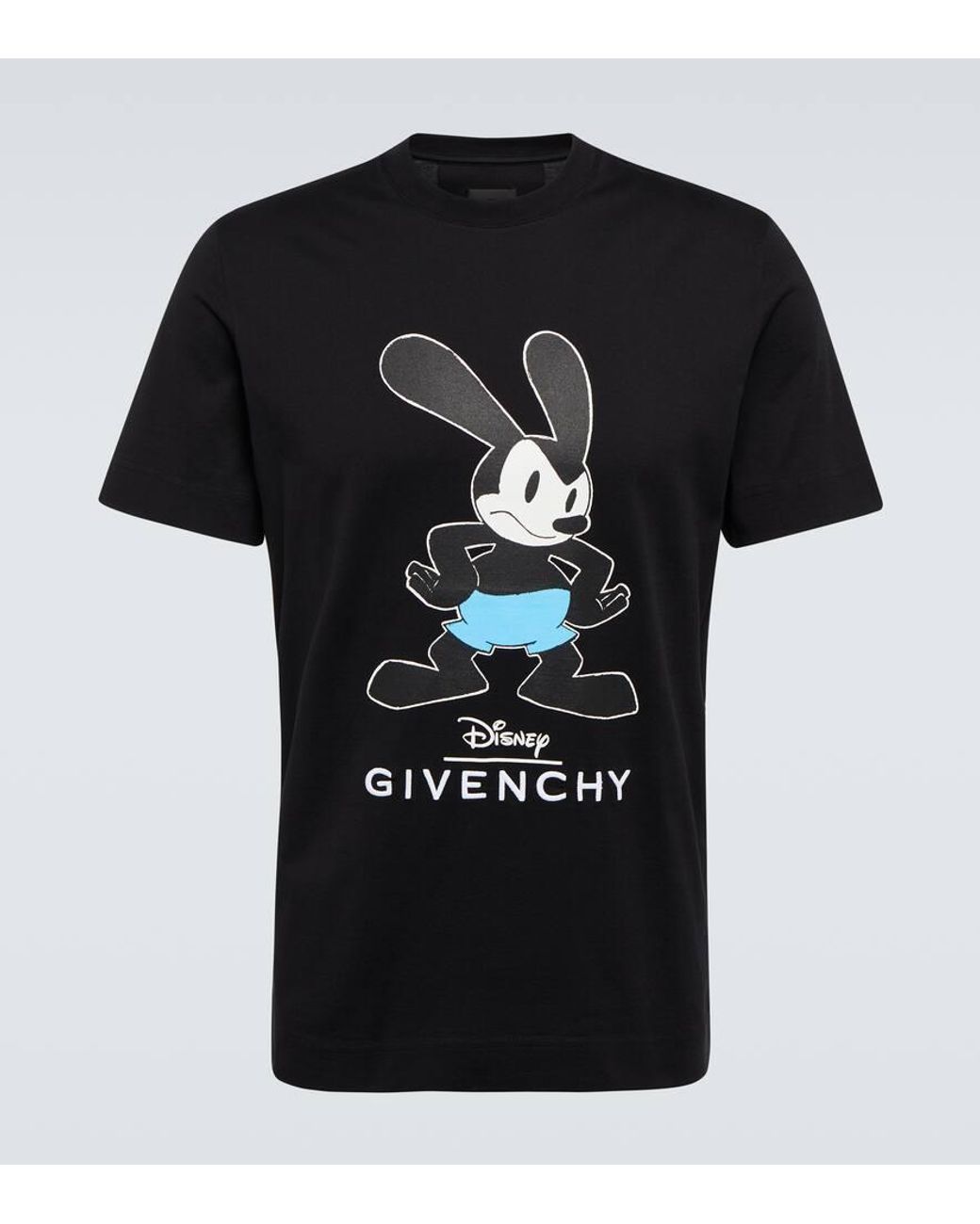 Givenchy X Disney® Printed Cotton T-shirt in Black for Men