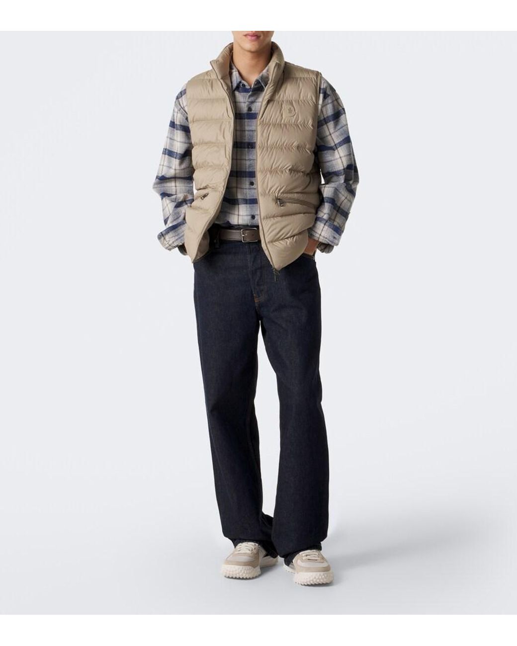 Baskets Corso Matelassees Moncler pour homme en coloris White