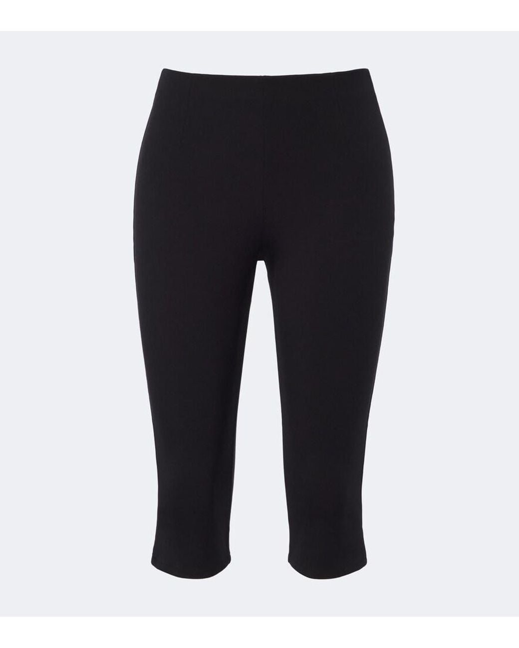 Posse Blue Mina Cotton-Blend Capri Pants