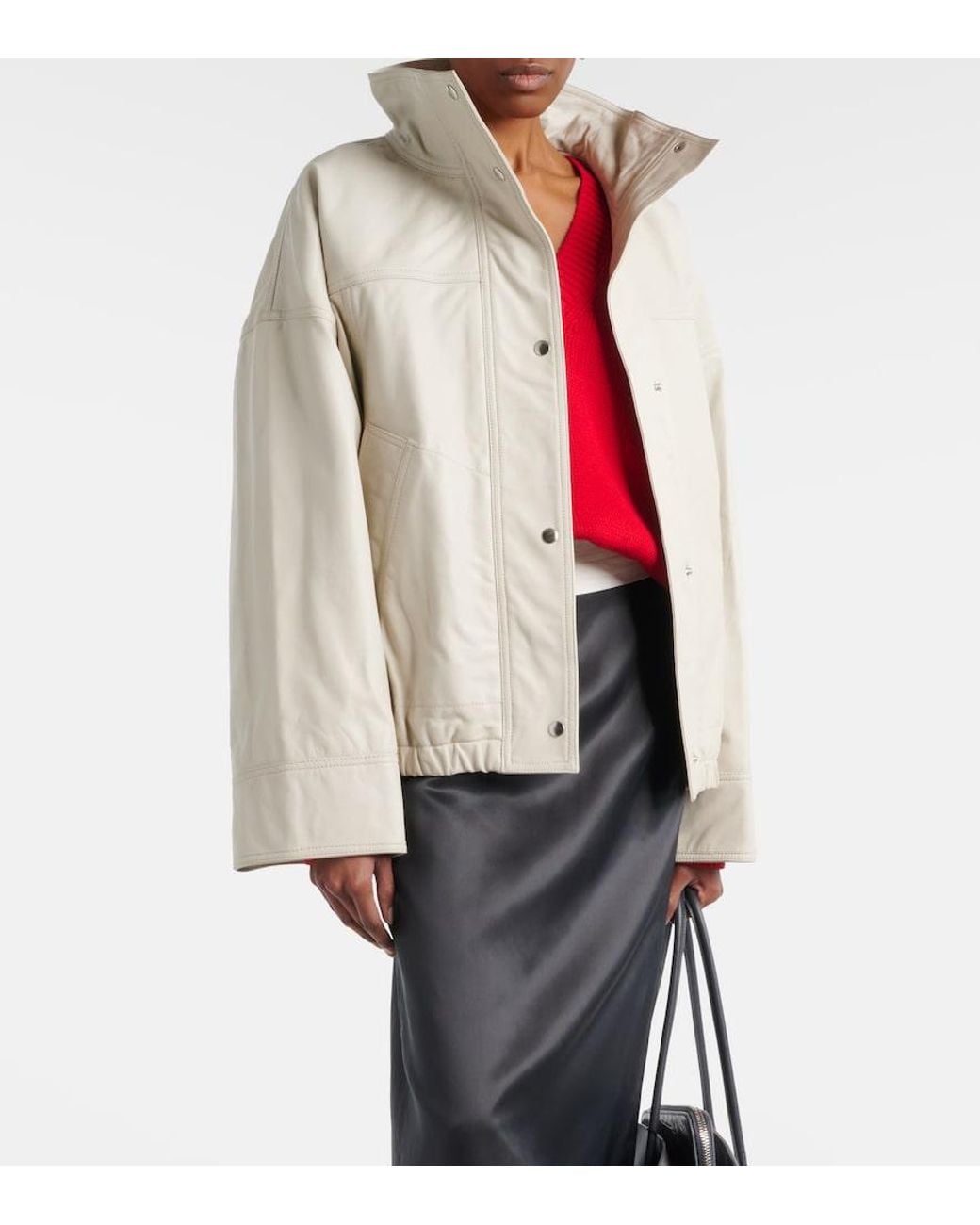 Bomber di Rohe in White