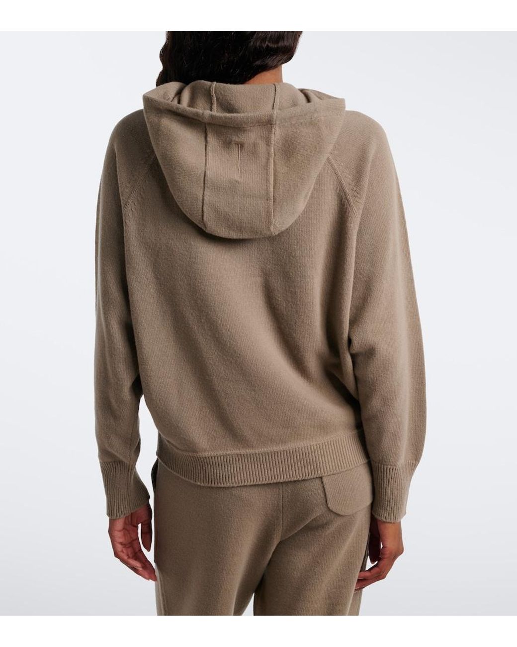 Tom Ford Brown Wool And Cashmere Hoodie