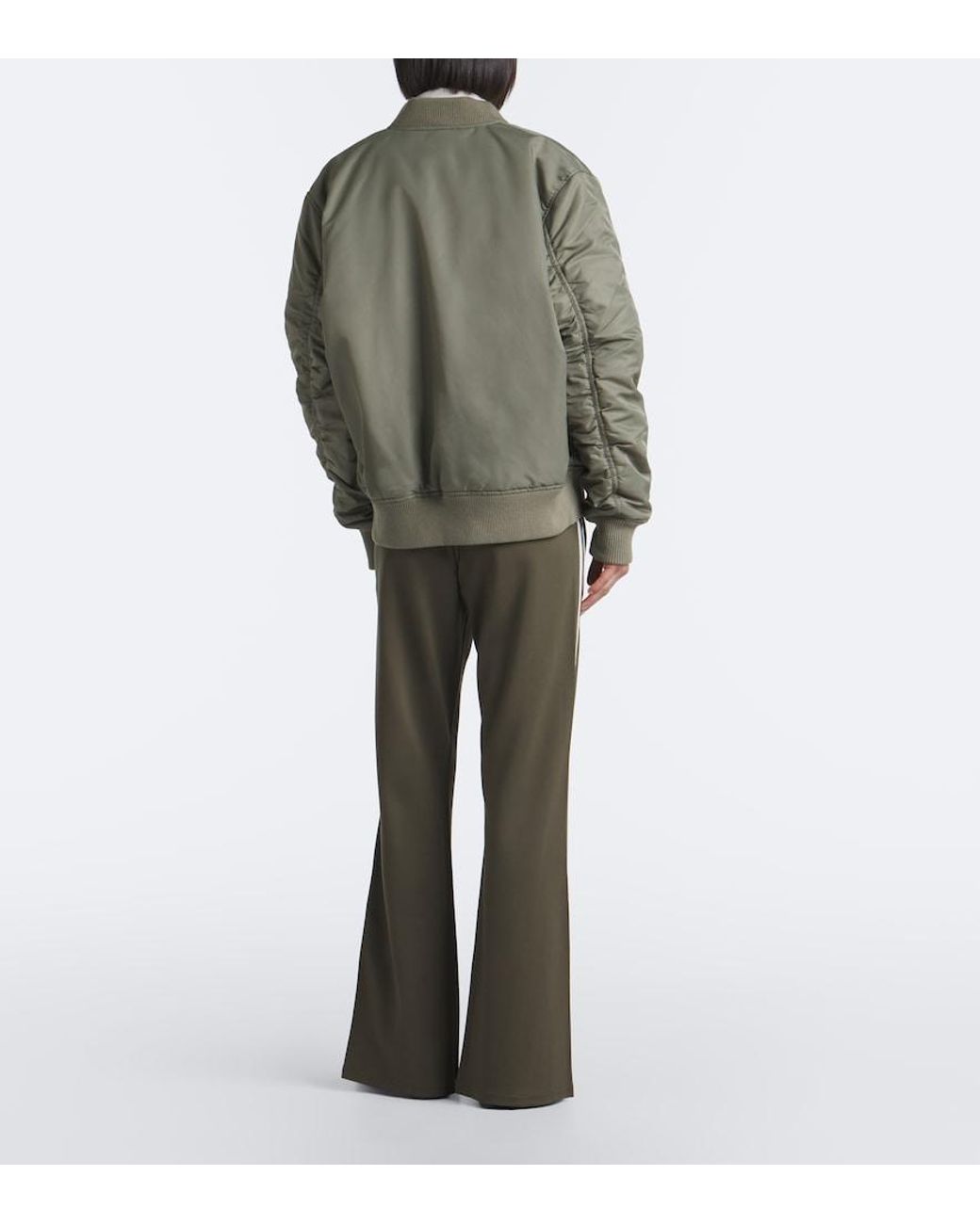 The Upside Green Tribute Bomber Jacket